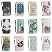 HKM-770515 Chinese Style Flip Leather Protective Case for Huawei with Animal Design, Green