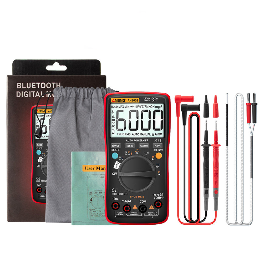 HKM-770771 Digital Multimeter for Professional Measurements - Resistance, Voltage, Current Testing, Handheld Design, Auto Range