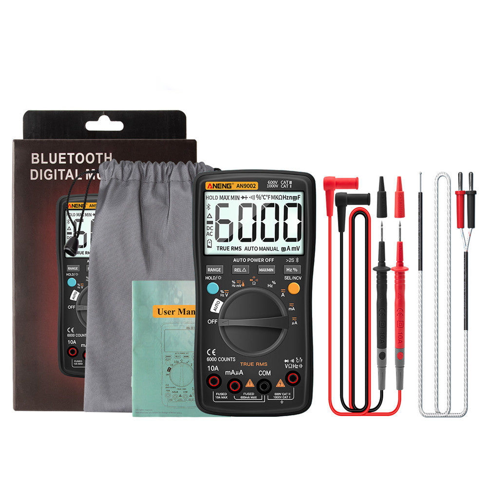 HKM-770771 Digital Multimeter for Professional Measurements - Resistance, Voltage, Current Testing, Handheld Design, Auto Range