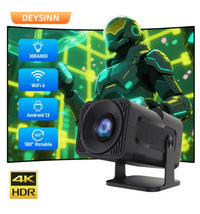 HKM-770771 LED Multimedia Projector with High-Brightness Technology for Home Entertainment and Presentations