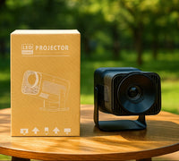 HKM-770771 LED Multimedia Projector with High-Brightness Technology for Home Entertainment and Presentations