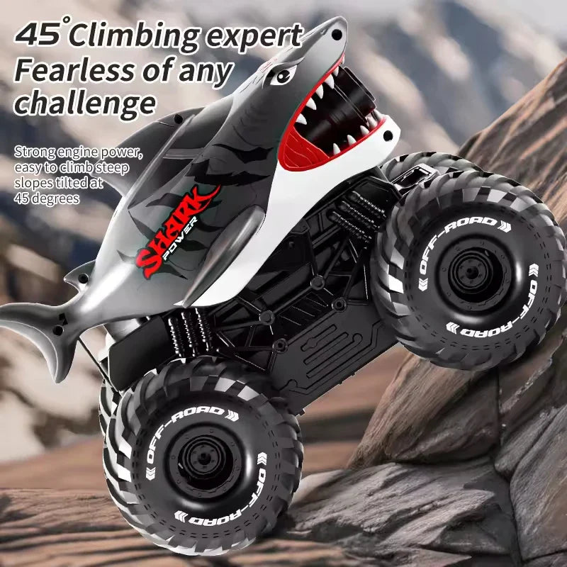HKM-770835 Amphibious Remote Control Stunt Car with Water Jet Function for Indoor and Outdoor Play