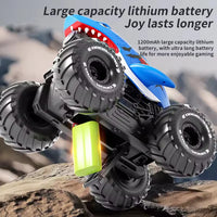 HKM-770835 Amphibious Remote Control Stunt Car with Water Jet Function for Indoor and Outdoor Play
