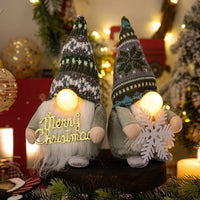 HKM-771027 Creative Christmas Decorations - Lighted Christmas Dwarf Figures