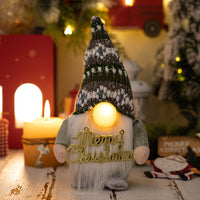 HKM-771027 Creative Christmas Decorations - Lighted Christmas Dwarf Figures