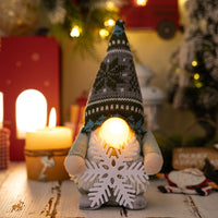 HKM-771027 Creative Christmas Decorations - Lighted Christmas Dwarf Figures
