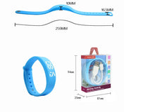 HKM-771091 3D Smart Band with Health Monitoring: Step Count, Temperature, Calorie, and Sleep Tracking - Waterproof IP 65