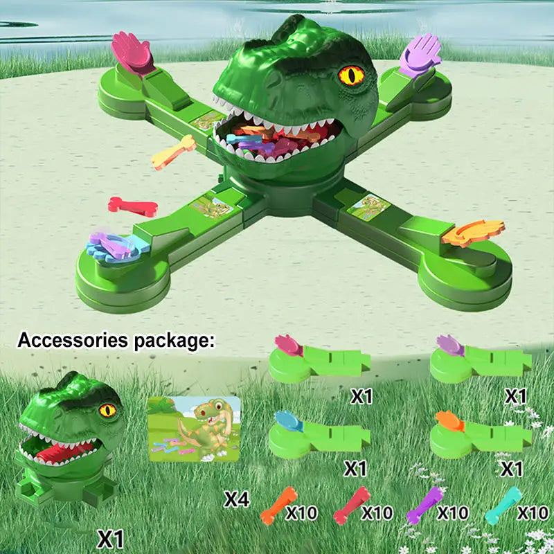 HKM-771155 Dinosaur Bone-Eating Game for Interactive Parent-Child Fun - Educational Dino Toy for Ages 5+