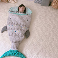 HKM-771411 Cotton Cartoon Anti-Kick Sleeping Bag for Babies - 150cm x 75cm