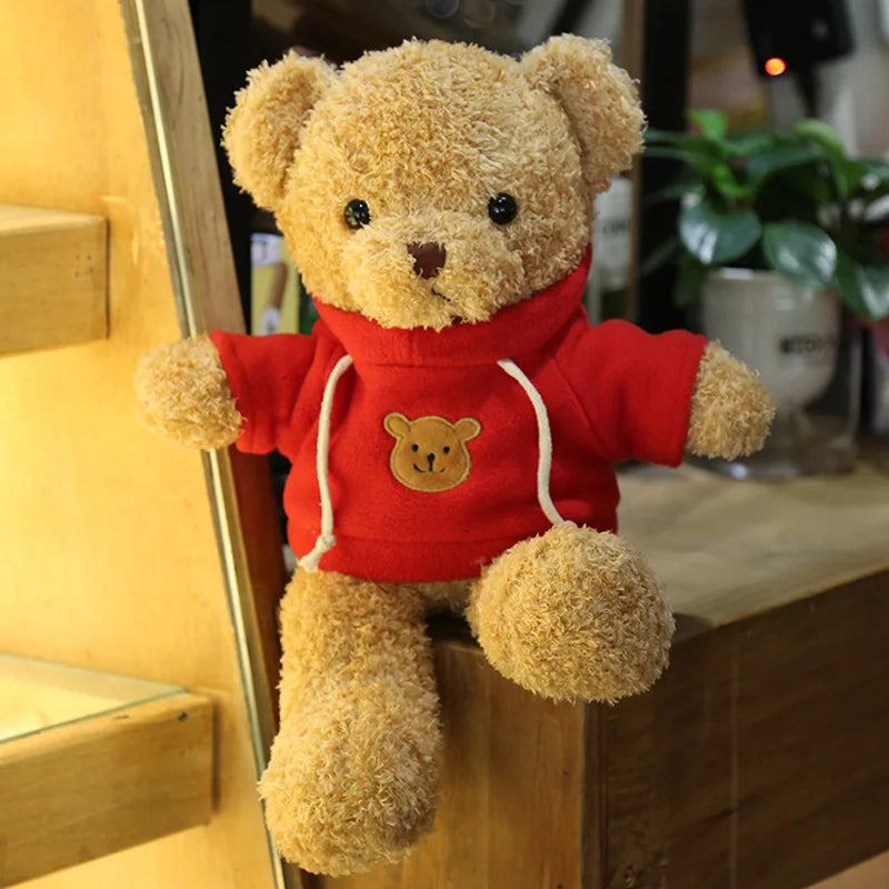 KTX-771411 Custom Butterfly Design Plush Teddy Bear - Soft Stuffed Toy, 25cm-99cm, Ideal Comforter Gift