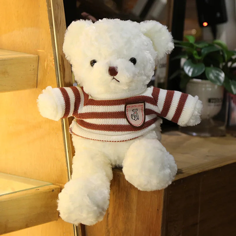 KTX-771411 Custom Butterfly Design Plush Teddy Bear - Soft Stuffed Toy, 25cm-99cm, Ideal Comforter Gift