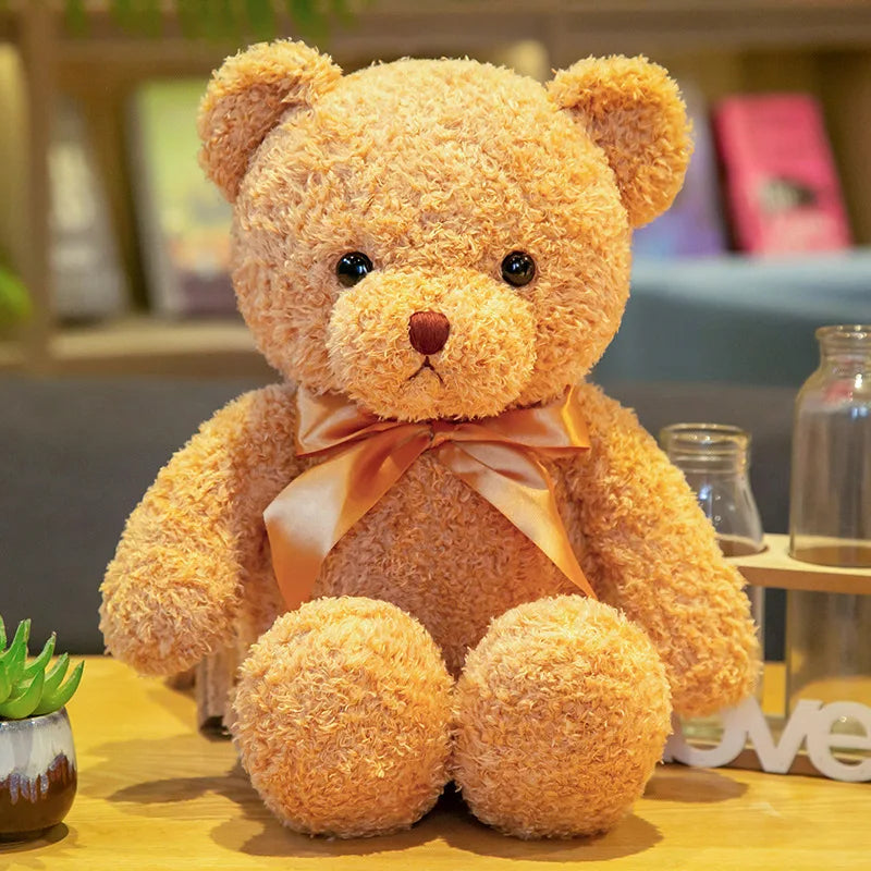KTX-771411 Custom Butterfly Design Plush Teddy Bear - Soft Stuffed Toy, 25cm-99cm, Ideal Comforter Gift