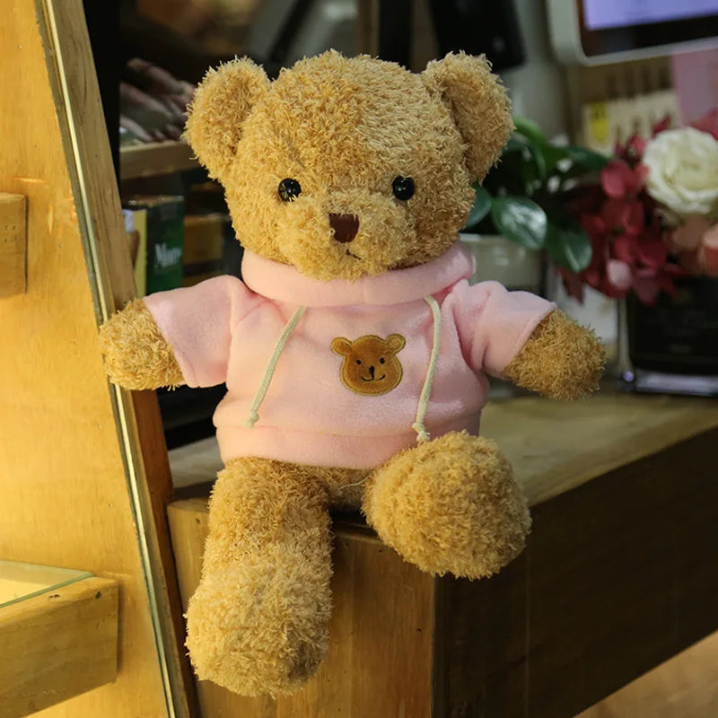 KTX-771411 Custom Butterfly Design Plush Teddy Bear - Soft Stuffed Toy, 25cm-99cm, Ideal Comforter Gift