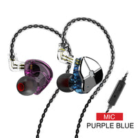 HKM-771475 TRN ST1 In-Ear Earphones with 1DD + 1BA Hybrid Driver and Optional Microphone