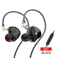 HKM-771475 TRN ST1 In-Ear Earphones with 1DD + 1BA Hybrid Driver and Optional Microphone
