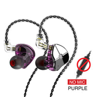 HKM-771475 TRN ST1 In-Ear Earphones with 1DD + 1BA Hybrid Driver and Optional Microphone
