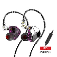 HKM-771475 TRN ST1 In-Ear Earphones with 1DD + 1BA Hybrid Driver and Optional Microphone