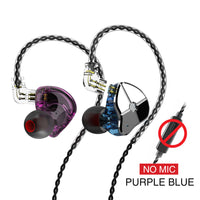 HKM-771475 TRN ST1 In-Ear Earphones with 1DD + 1BA Hybrid Driver and Optional Microphone