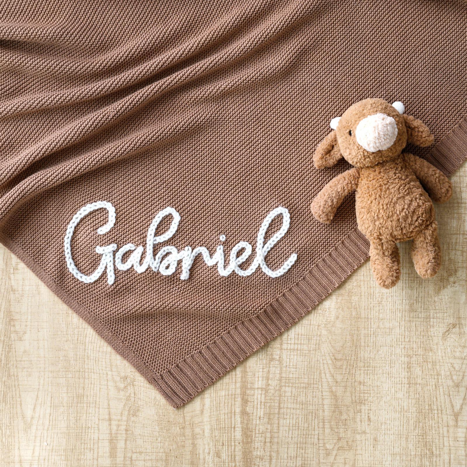 HKM-771731 Customized Cotton Blanket for Infants - Soft and Cozy, 80cm x 100cm, All Seasons