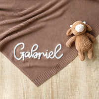 HKM-771731 Customized Cotton Blanket for Infants - Soft and Cozy, 80cm x 100cm, All Seasons