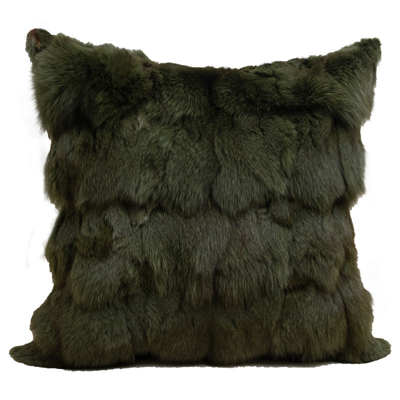 HKM-771859 Geometric Pattern Modern Minimalist Pillows - Misty Forest Series, Various Sizes Available