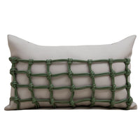 HKM-771859 Geometric Pattern Modern Minimalist Pillows - Misty Forest Series, Various Sizes Available