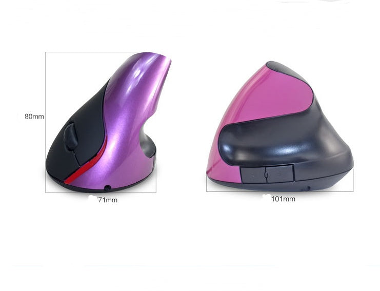 HKM-771923 Ergonomic Wireless Vertical Rechargeable Mouse with Comfortable Grip