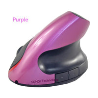 HKM-771923 Ergonomic Wireless Vertical Rechargeable Mouse with Comfortable Grip