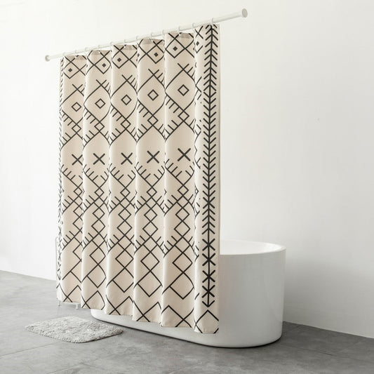 HKM-772051 Waterproof Polyester Shower Curtain Partition - Soft Touch, Anti-Penetration, Various Sizes
