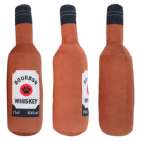 HKM-772371 Crystal Soft Nylon Pet Toy in White Vodka, Orange Agave & Coffee Whisky Colors