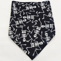 HKM-772435 Pet Triangle Scarf and Drool Towel - Polyester Tie-Dye Design