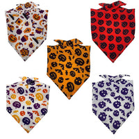 HKM-772435 Pet Triangle Scarf and Drool Towel - Polyester Tie-Dye Design