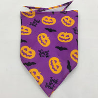 HKM-772435 Pet Triangle Scarf and Drool Towel - Polyester Tie-Dye Design