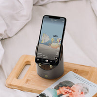 HKM-772435 Wireless Bluetooth Speaker with Portable Alarm Clock and USB Charging, Aluminum Alloy Shell, 10m Range