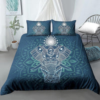 HKM-772563 Digital Printed Cartoon Elephant Bedding Set - Multiple Sizes Available