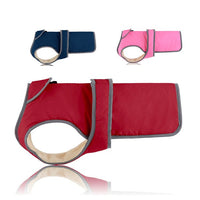 HKM-772563 Reprint Cotton-Padded Coat for Dogs – Autumn Styles in Red, Blue, Pink & Brown