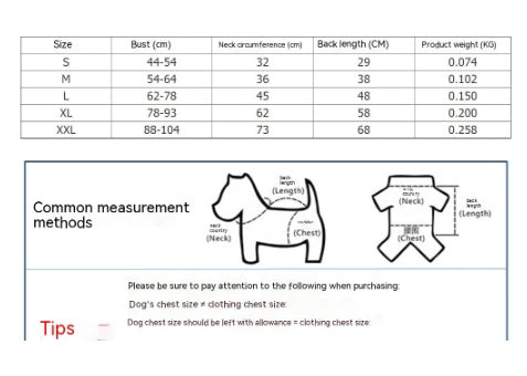 HKM-772563 Reprint Cotton-Padded Coat for Dogs – Autumn Styles in Red, Blue, Pink & Brown