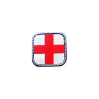 HKM-772563 Tactical Velcro Armband Patch with 3D Embroidery, Medical Design, Versatile Size Options