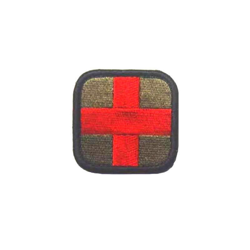 HKM-772563 Tactical Velcro Armband Patch with 3D Embroidery, Medical Design, Versatile Size Options