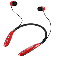 HKM-772627 Neck-Mounted Stereo Magnetic Bluetooth Sports Headphones with Call Function and Power Display
