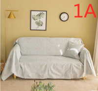 HKM-772627 Nordic Style Matte Pattern Sofa Cover in Customizable Colors