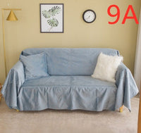 HKM-772627 Nordic Style Matte Pattern Sofa Cover in Customizable Colors