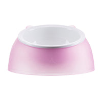 HKM-772755 Ceramic Cat and Small Dog Food Bowl, Tilted Design, 250ml Capacity, Multiple Colors Available