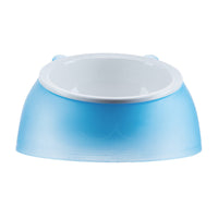 HKM-772755 Ceramic Cat and Small Dog Food Bowl, Tilted Design, 250ml Capacity, Multiple Colors Available