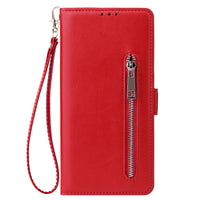 HKM-772819 Double Buckle Clamshell Phone Case with Zipper Bag - Compatible with Samsung Models