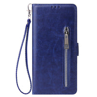 HKM-772819 Double Buckle Clamshell Phone Case with Zipper Bag - Compatible with Samsung Models