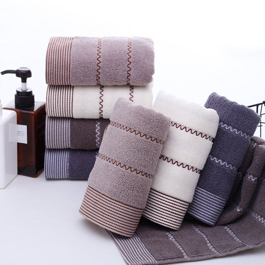 HKM-773139 Cotton Household and Face Towels in Assorted Colors and Patterns