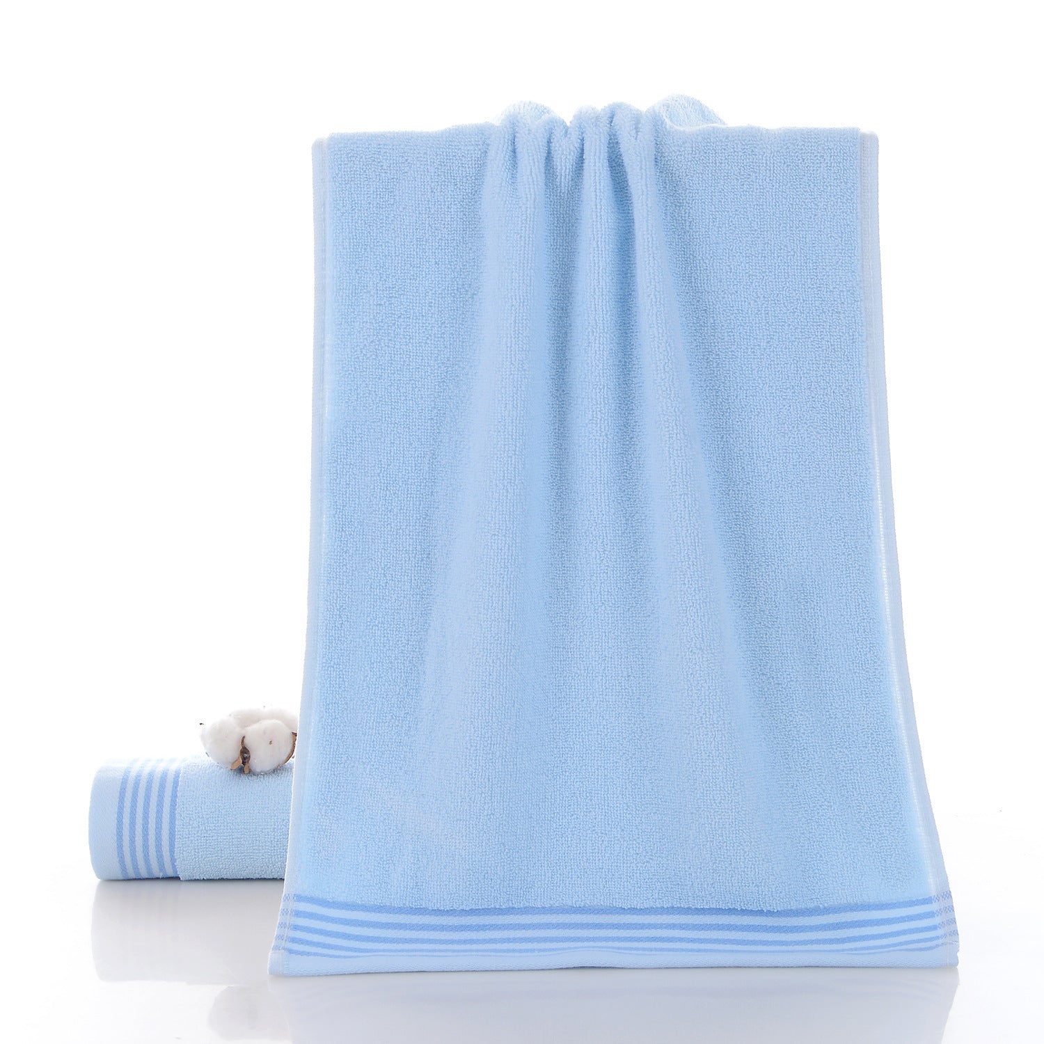 HKM-773139 Cotton Household and Face Towels in Assorted Colors and Patterns