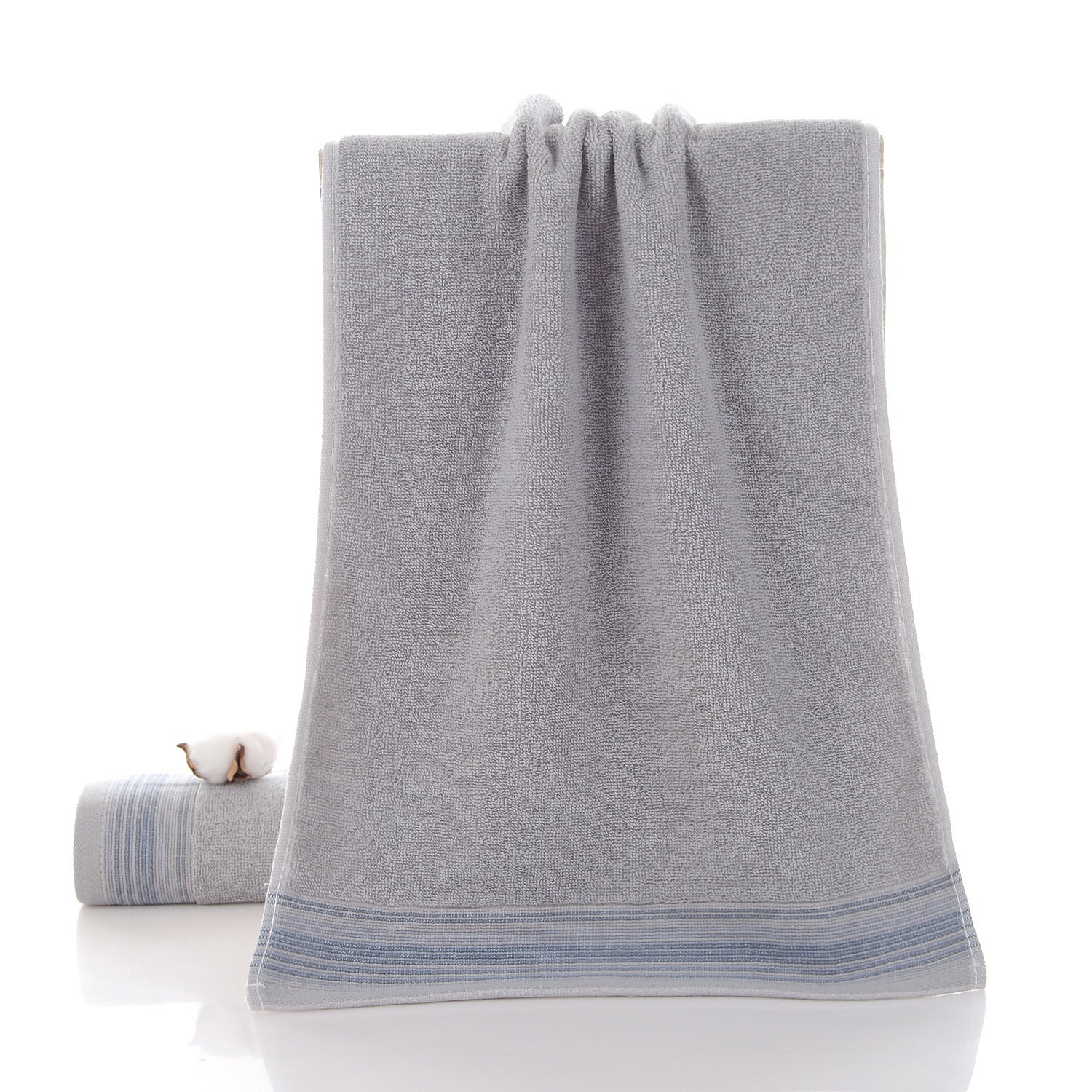 HKM-773139 Cotton Household and Face Towels in Assorted Colors and Patterns