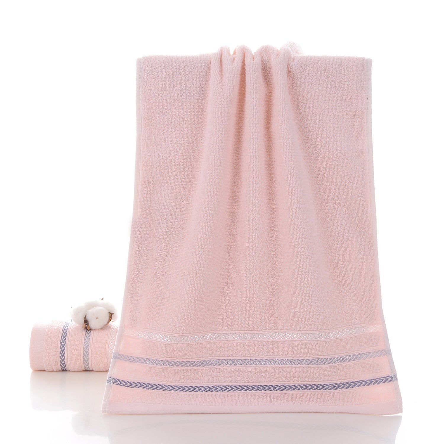 HKM-773139 Cotton Household and Face Towels in Assorted Colors and Patterns